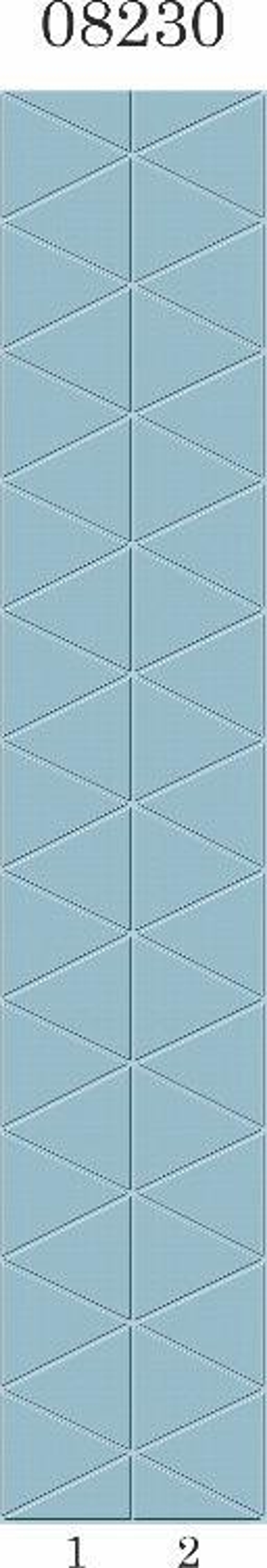 Панель ПВХ фотопечать 3D Panda Сириус 2700х250 мм