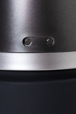 Серый жезловый вибратор Le Stelle HIDRA с нагревом (Цвет: серый)