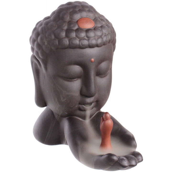 Подставка под стелющиеся благовония Поцелуй Будды 14,5 x 8 x 13,8 см