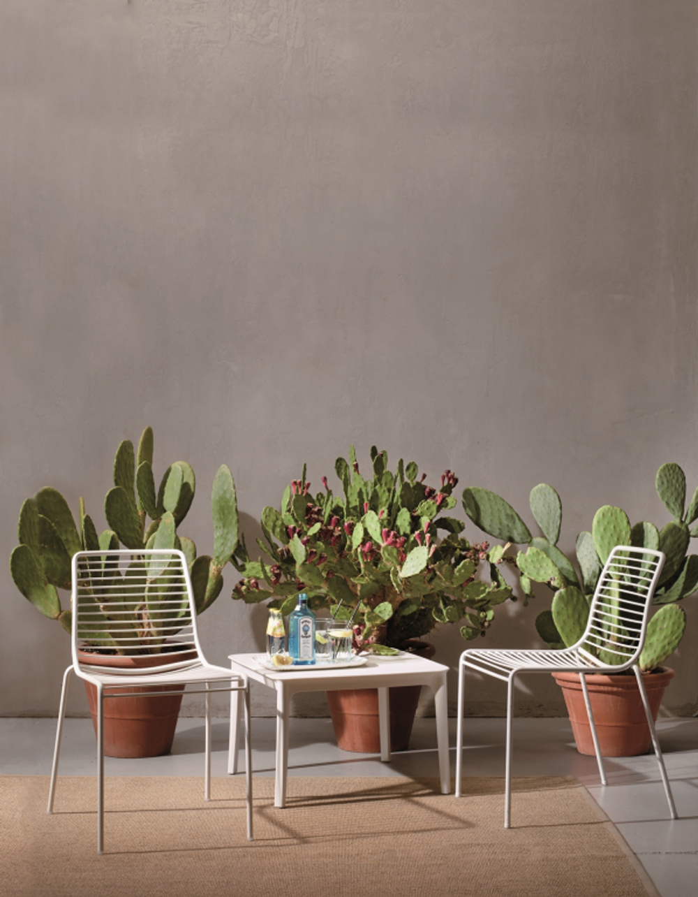 Стол пластиковый журнальный Scab Design Argo, лен