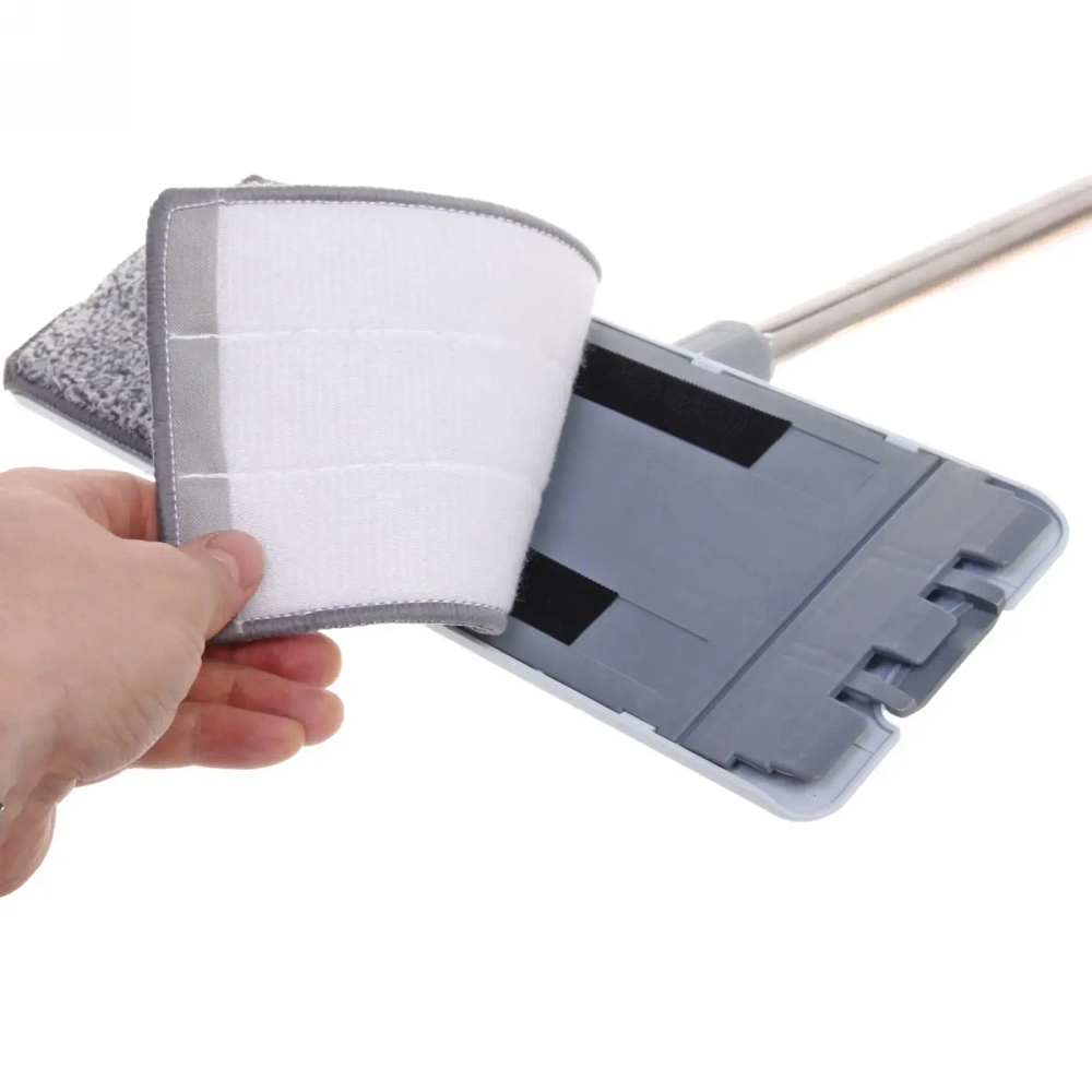 Набор для уборки «Селфи» Чистюля (ведро с отжимом, швабра, две насадки) в цветной коробке 270