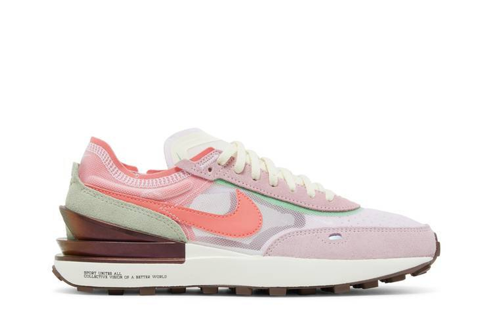 Кроссовки Nike Waffle One Regal Pink (Женская размерная сетка)