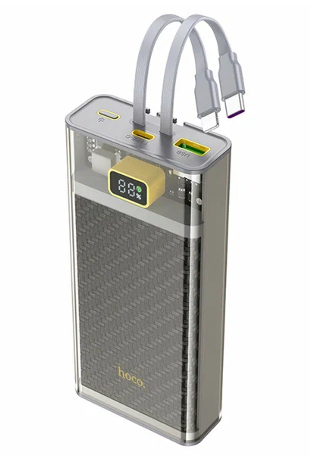 Портативный акк. Hoco J104A 22.5W (20000mAh) gray