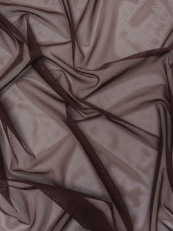 Сетка эластичная горький шоколад метражом (Турция)