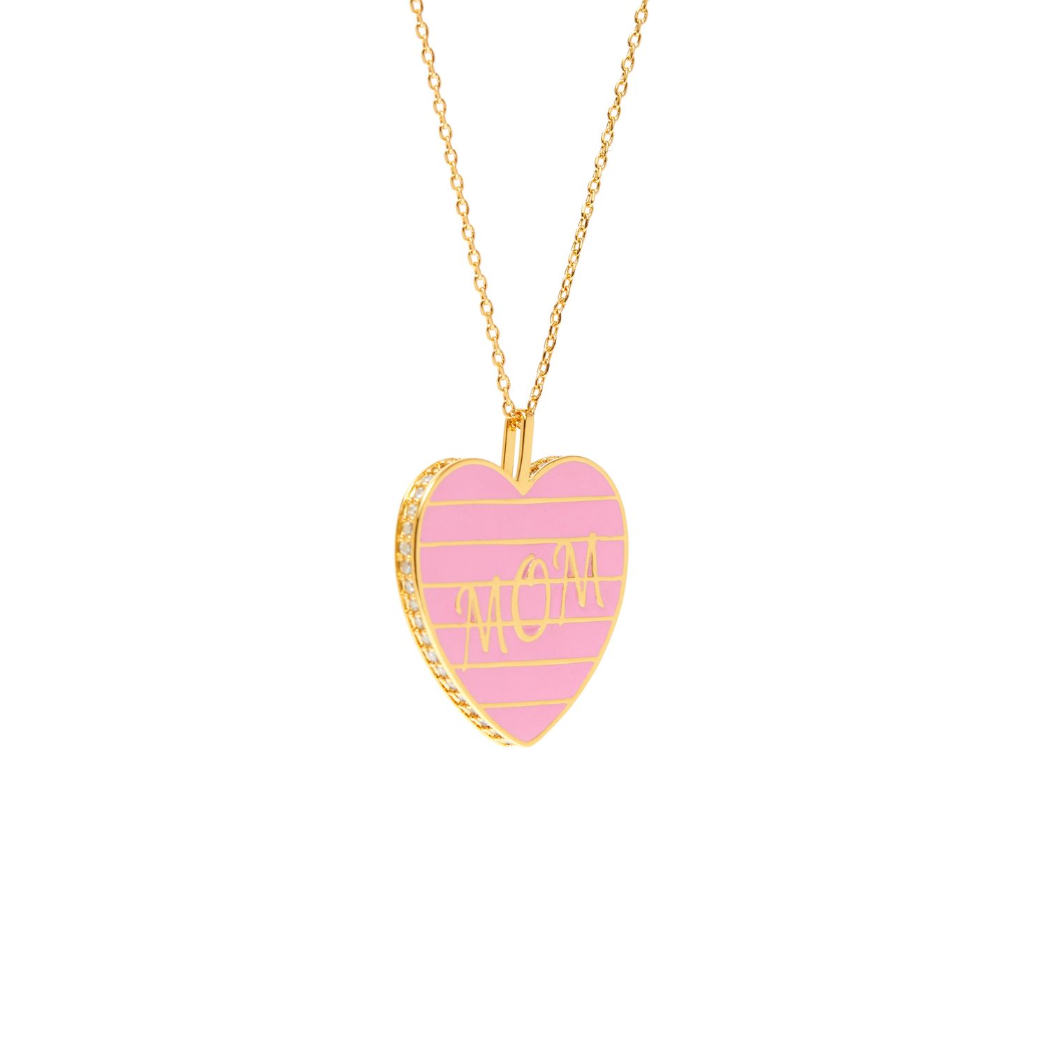 Колье Mom Necklace – Pink