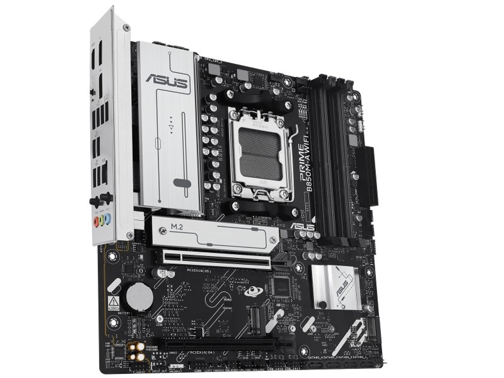 Материнская плата Asus Prime B850m-a Wifi, Socket AM5, AMD B850, mATX, RTL [90MB1LN0-M0EAY0]