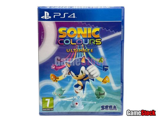 PS4 Sonic Colours: Ultimate CUSA-19351 (Русские субтитры)
