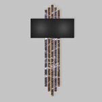 Wall design lamp Venice  ( Black )