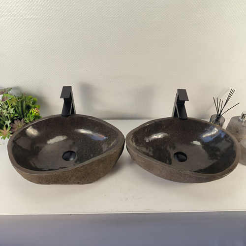 Раковина из речного камня ПАРА! RS-65481 53*39*15 0865