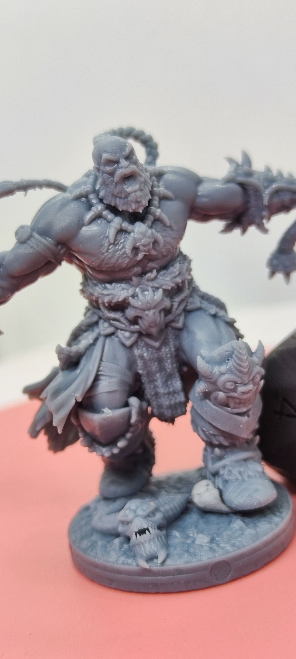 Кротгар Варвар ДнД DnD миниатюры набор Catacombs of Anguish