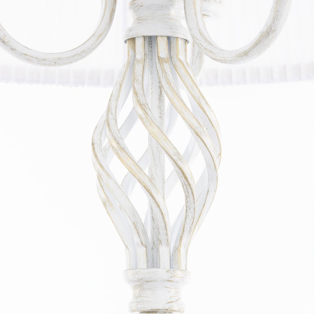 Citilux Вена CL402920 Торшер патина с белым абажуром