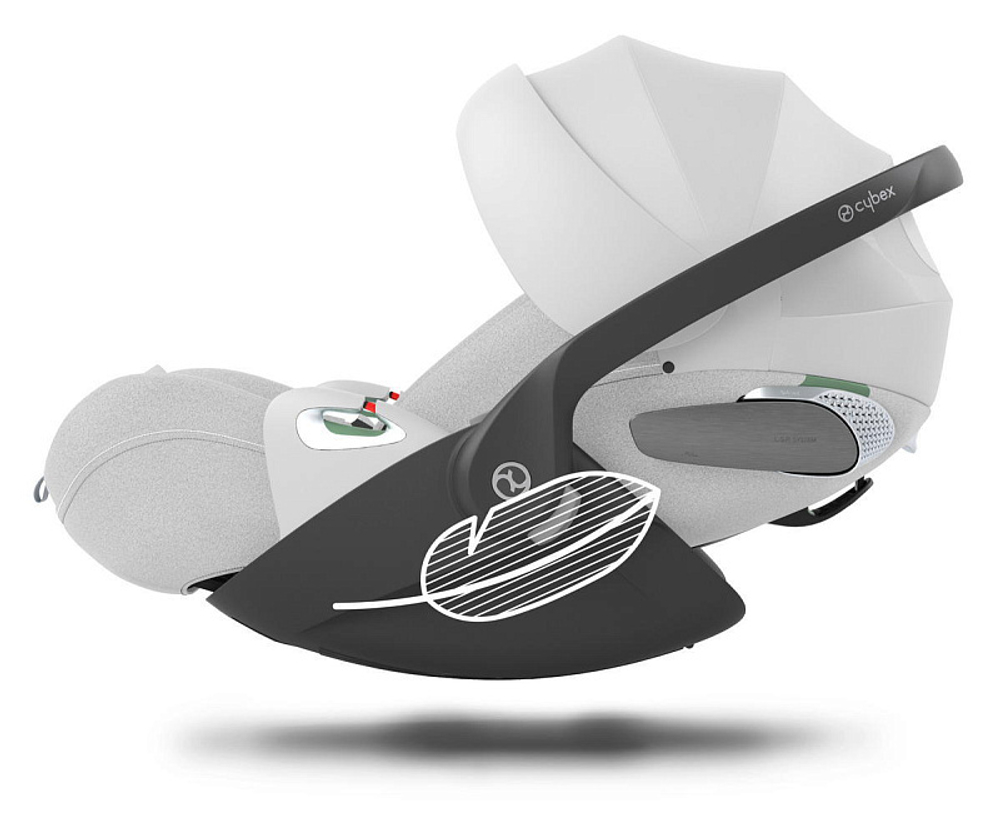 Коляска 3 в 1 Cybex Priam IV Rosegold complete и автокресло Cloud T i-Size Platinum White Plus Off White