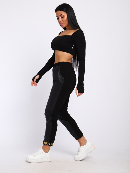 Брюки на манжете 2