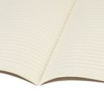 Тетрадь 40 л. в линию обложка SoftTouch, бежевая бумага 70 г/м2, сшивка, А5 (147х210 мм), КЛОД МОНЕ, BRAUBERG, 403794