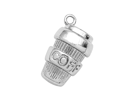 Подвеска "Стакан "Coff", 17мм