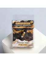 Беспроводные наушники на магните с микрофоном «Мрамор», мод.