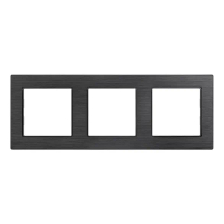 Рамка алюминиевая FRM-PRESTO-ALS-3-BK (Arlight, -) 043857