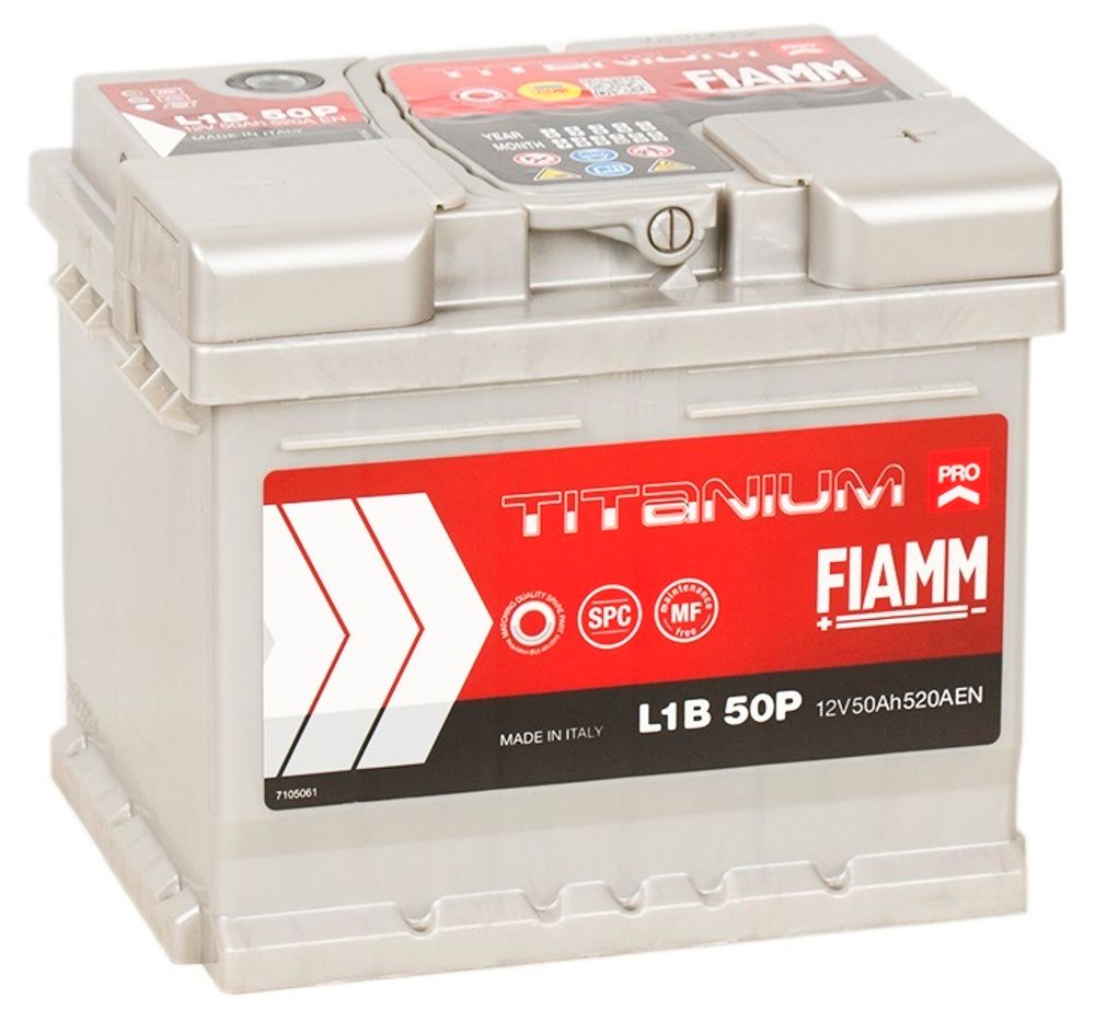 Fiamm Titanium Pro 6СТ- 50 R аккумулятор