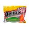 Виброхвост Trofey 5.5'/14см Green Peas OT 4шт. (HS-25-054) Helios