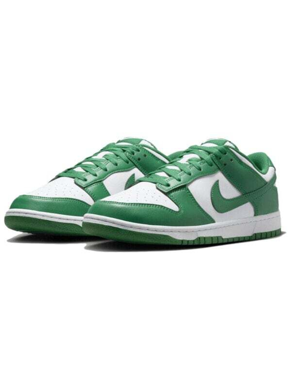 Nike Dunk Anti-Slip Wear-Resistant Кроссовки бело-зеленые