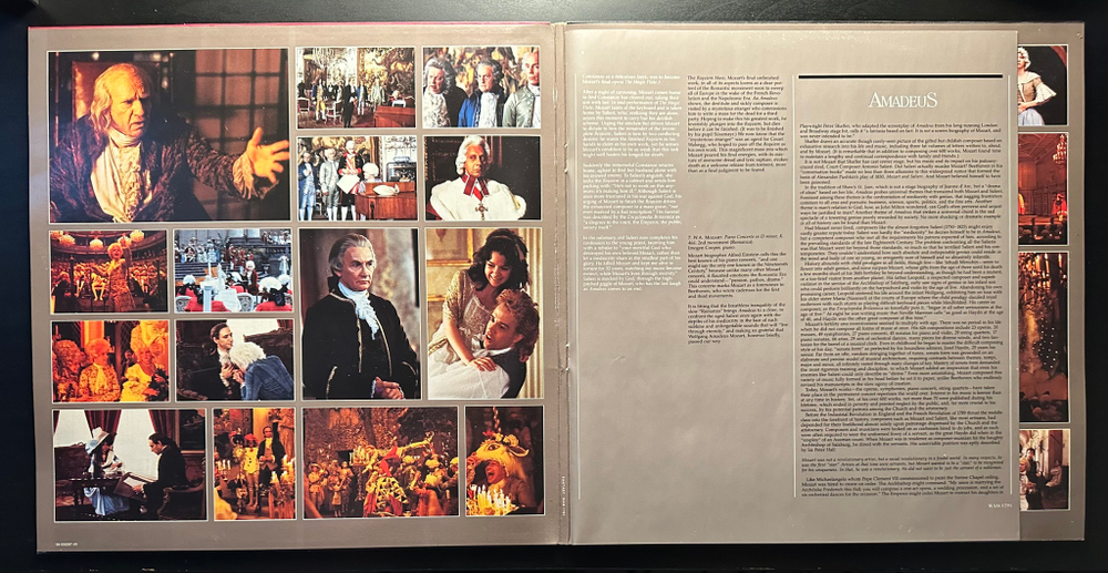 Amadeus (Original Soundtrack Recording) 2LP (Скандинавия 1987г.)