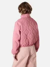 Куртка демисезонная стеганая "Розовые мечты" женская