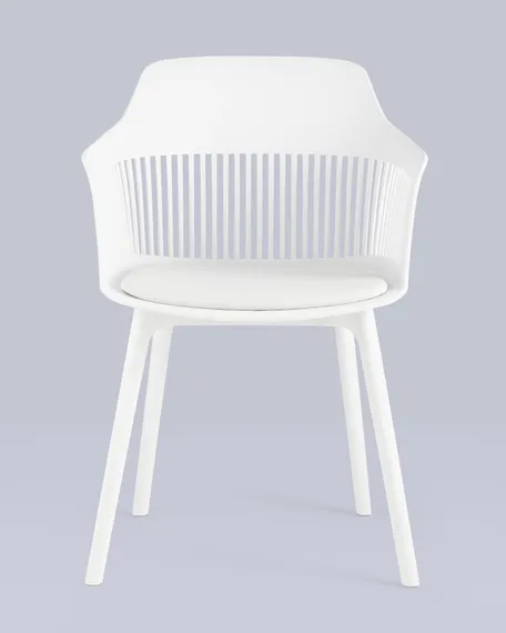 Стул Crocus с подушкой белый