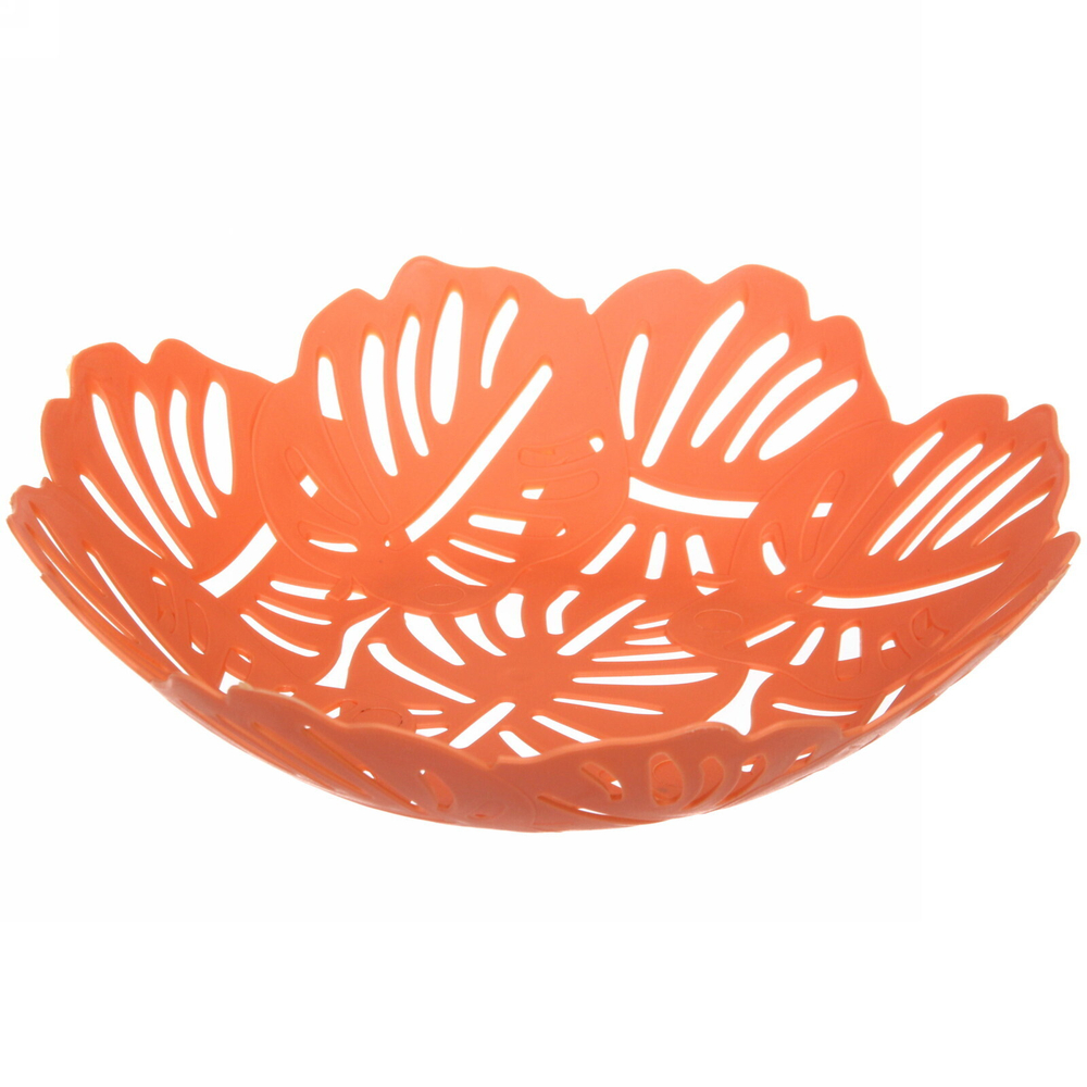 Сухарница пластиковая «Папоротник» 21*4,5см, цвета микс