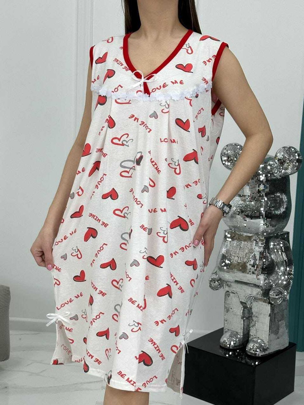 Сорочка х/б без рукава (норма) 0-23