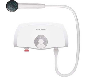 Водонагреватель электрический проточный Royal Thermo Smartfix S (5,5 кВт), с душевой лейкой