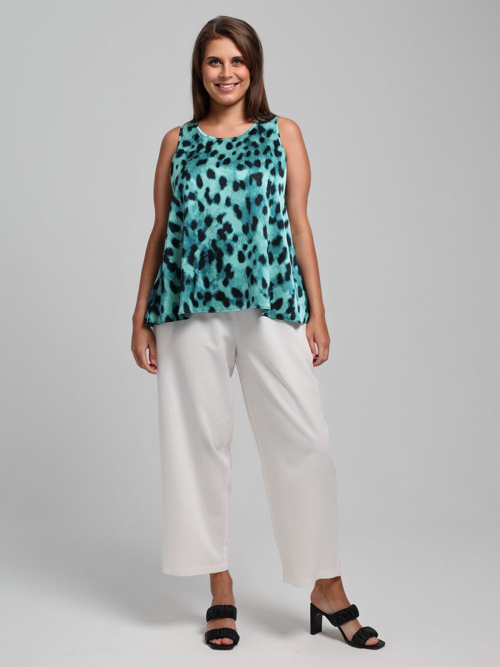 Блузка (топ) Найт-3 Виотекс ЗЕЛЁНЫЙ