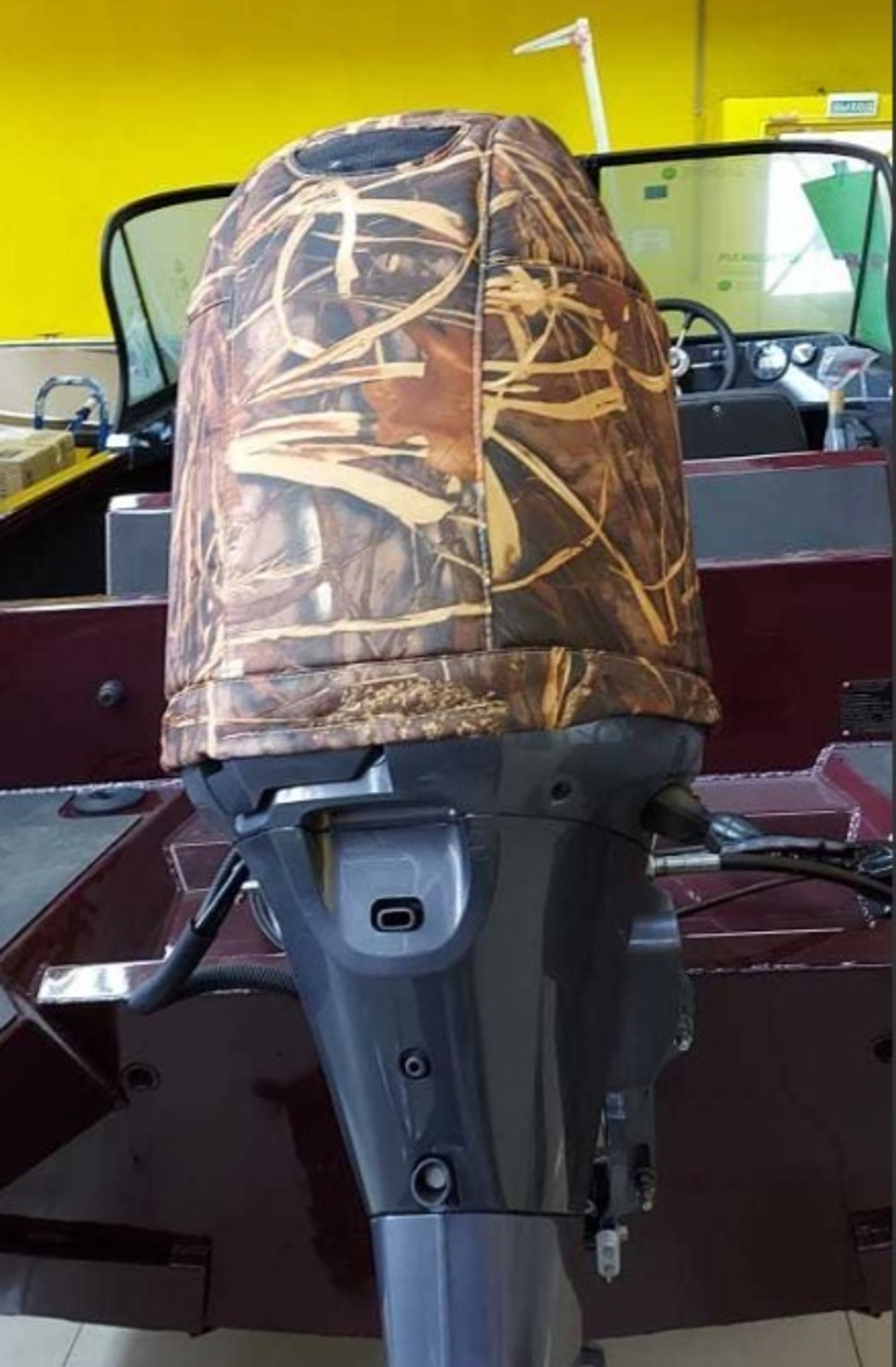 Чехол колпака лодочного мотора Yamaha F60/70 FET камуфляж