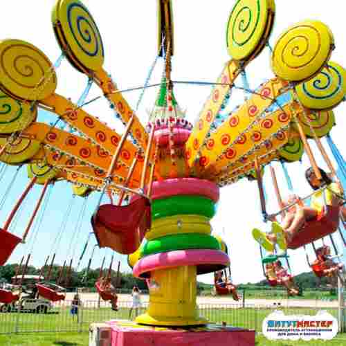 Карусель на цепях «Леденцовые мечты», 24 места, 8×8×4,5 м