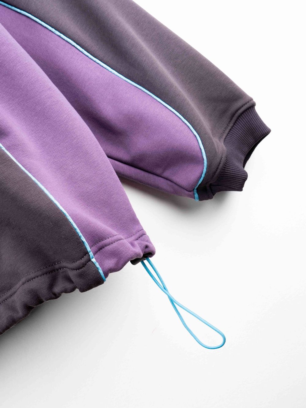 Худи Правда темно-серое с фиолетовым