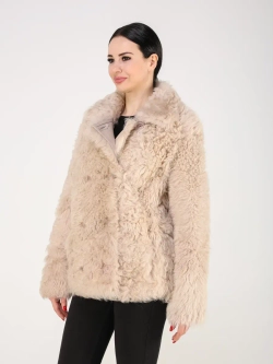 Дубленка зимняя шуба натуральная короткая