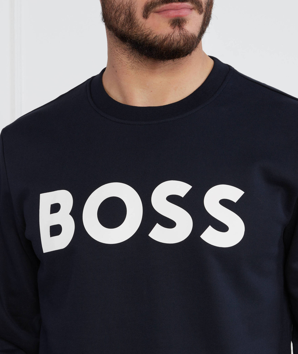 Худи Soleri 02 BOSS BLACK - графитовый(50496642)
