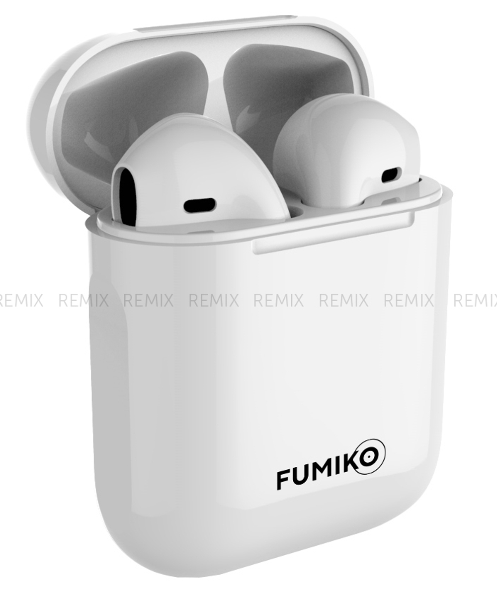 Беспроводные наушники TWS FUMIKO BE02 Touch-сенсор белые
