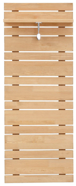 Вешалка настенная 40х18х104, для одежды, панель навесная в прихожую, Джосси, массив сосны, Dipriz