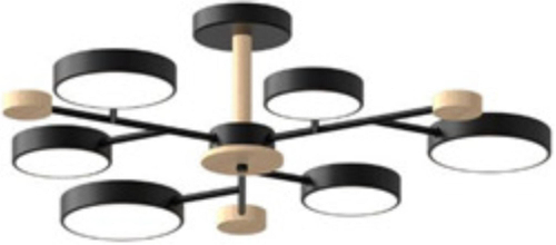 Потолочный светодиодный светильник LED4U L3214-750 BK