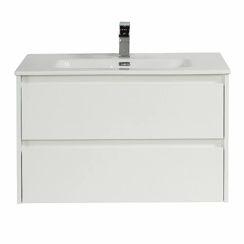 Тумба с раковиной BelBagno KRAFT 100 2C-SO-BO+BB1000ETL Bianco Opaco