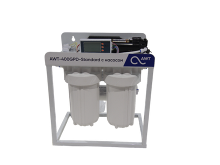Система обратного осмоса AWT-400GPD-Standard (до 1550л/сут) с насосом