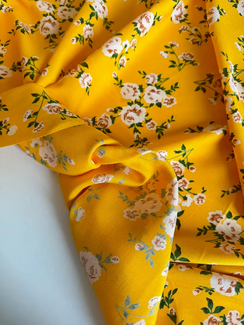 Ткань штапель для шитья 1,5м плательная вискоза