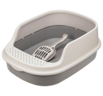 Лоток для кошек ЛЯ-МУРР 480х355мм с высоким бортом + подарок (совок) М1834