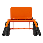 Тележка ручная 2-х колесная, усиленная, г/п 250кг, откидная платформа 530х400мм Сибртех