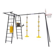 ROMANA Спорт Плюс 2 (антрацит) (с качелями Диск)