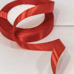 Лента Атласная 1,5см х 28м Сатин (Красный)