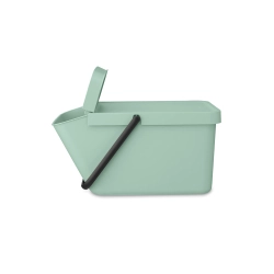 Brabantia Контейнер для мусора Sort & Go 20л для сортировки Jade Green 277764