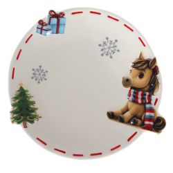 GAEM Тарелка "Лошадка", L16 W15 H1,5 см