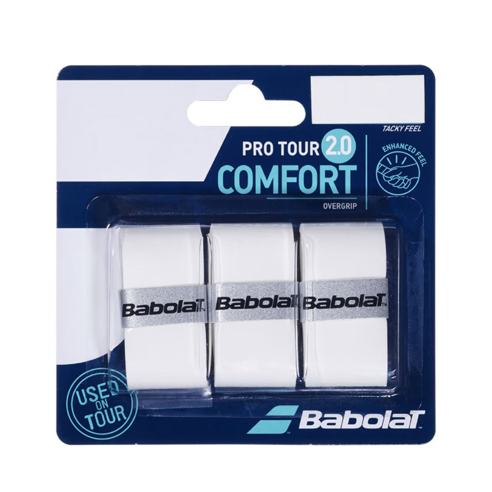 Овергрип Babolat Pro Tour X3 653053-101, 3шт., белый