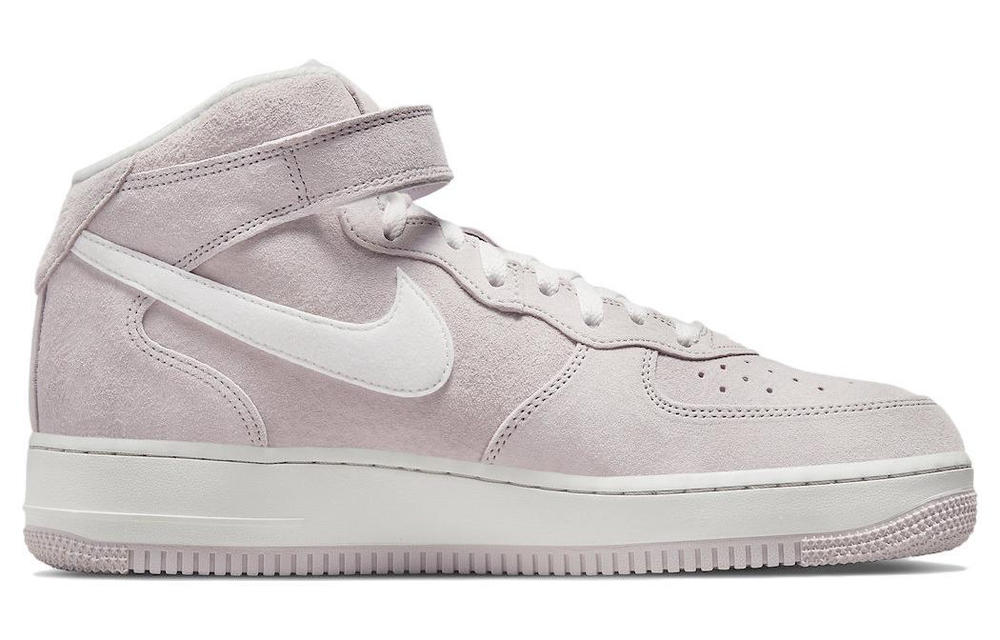 Nike Air Force 1 Mid'07 QS "Venice" non-slip wear-resistant mid-top sneakers for men and women with the same style light lavender purple